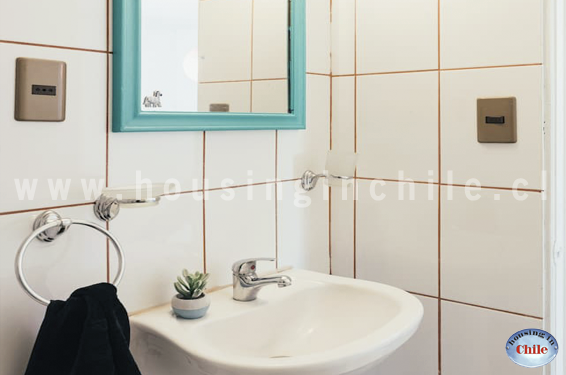 RE-CC: Baño privado de habitacion single numero 4 