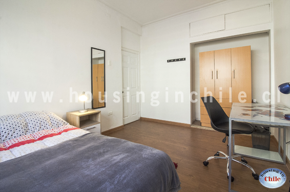 RE-RY: Habitacion single numero 5 (14 m2) con baño compartido