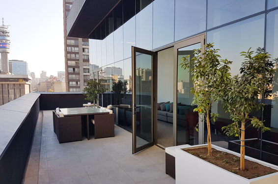 RE-LS: Terrace and resting area